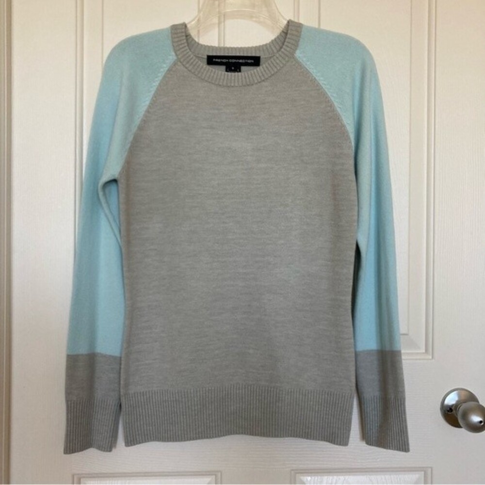 French Connection Colorblock Sweater Small